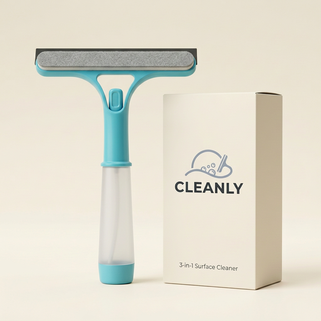 Cleanly cleaner revision focused on the correct handle and spray lever